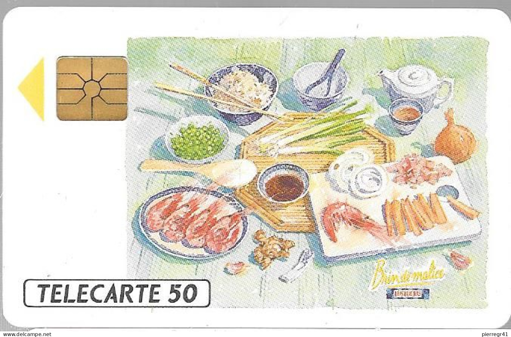 CARTE-PUCE-PRIVEE-PUBLIC-50U-EN140-GemA-08/91-LUSTUCRU-VERT-R°Mat--V°B17063-Utilisé-TBE/RARE - 50 Units