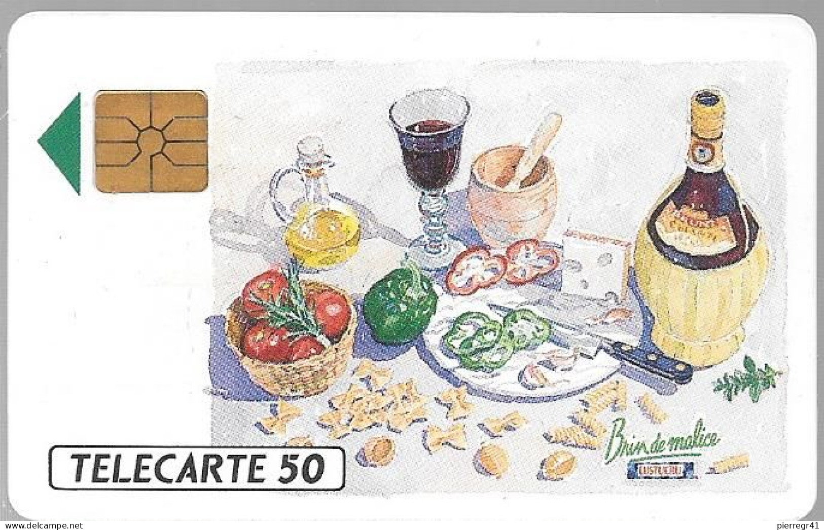 CARTE-PUCE-PRIVEE-PUBLIC-50U-EN141-GemA-08/91-LUSTUCRU-VERT-R°Mat--V°B17065-Utilisé-TBE/RARE - 50 Unidades