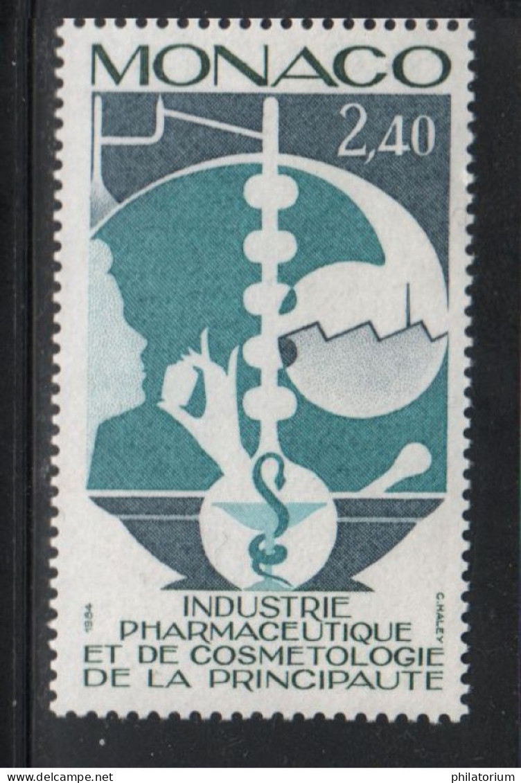 Monaco Timbres Neufs  Yvert N° 1450; Industrie Pharmaceutique Et Cosmétologie;  ** , - Pharmazie