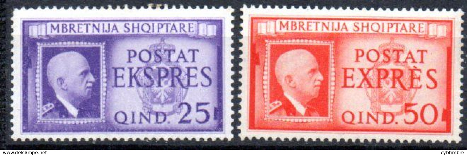 Albanie: Yvert: 271/272*; Cote 24€ - Albania