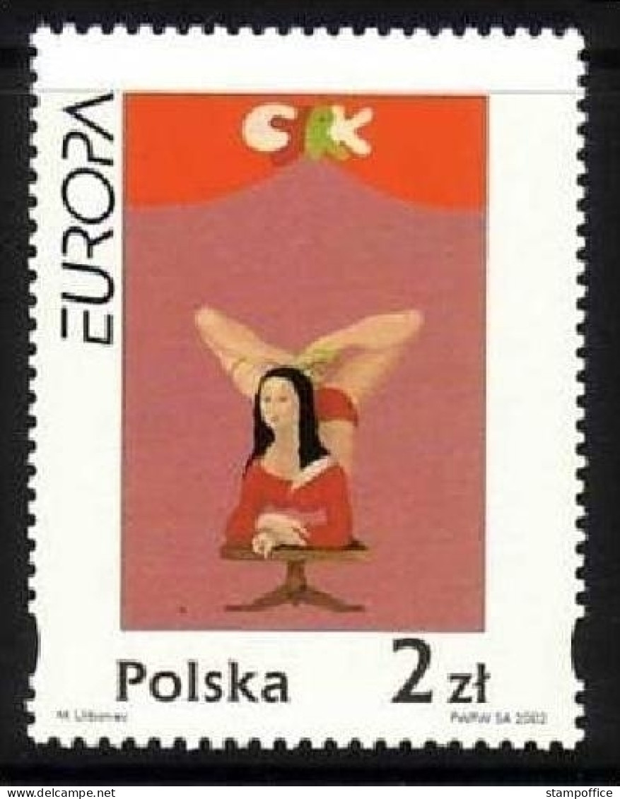 POLEN MI-NR. 3972 POSTFRISCH EUROPA 2002 - ZIRKUS - 2002