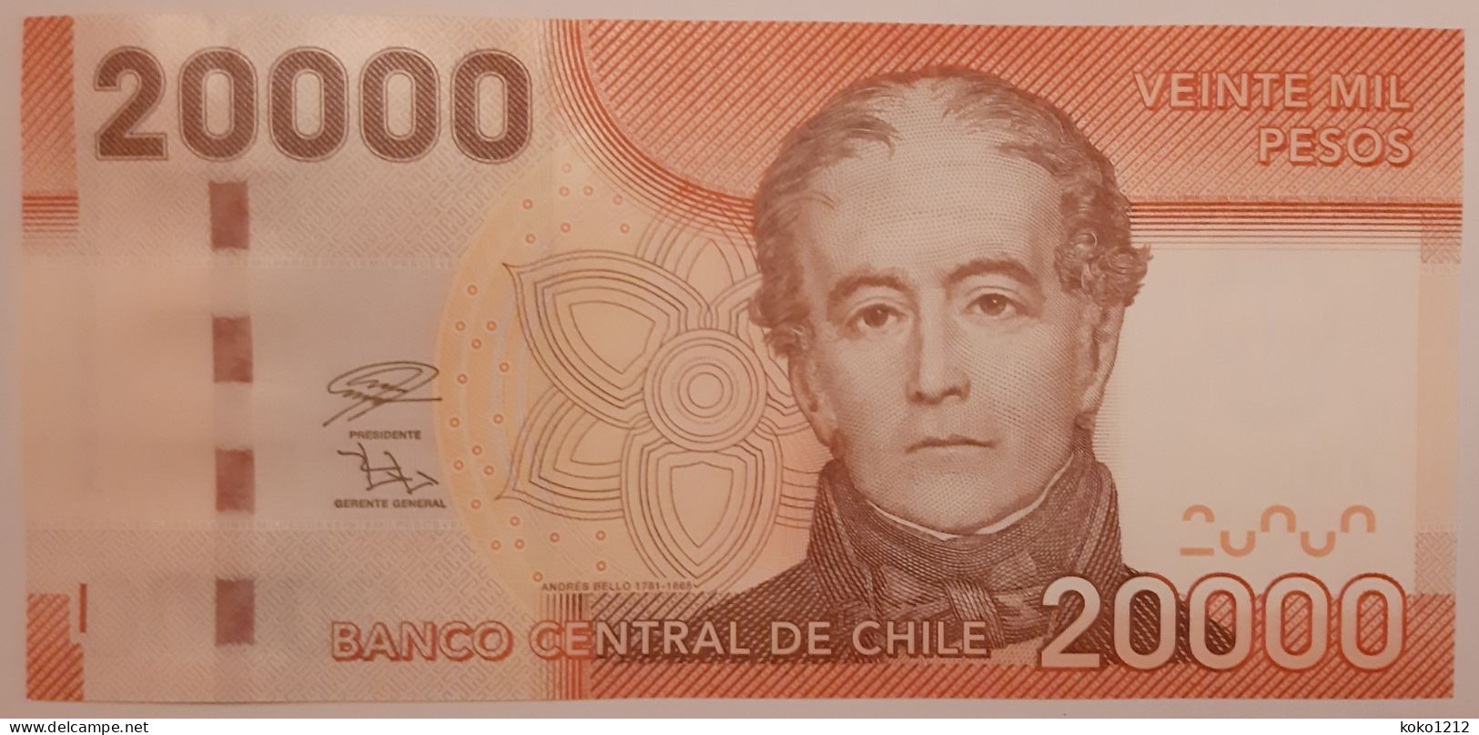 Chile 20000 Pesos 2020 P165 UNC - Chile