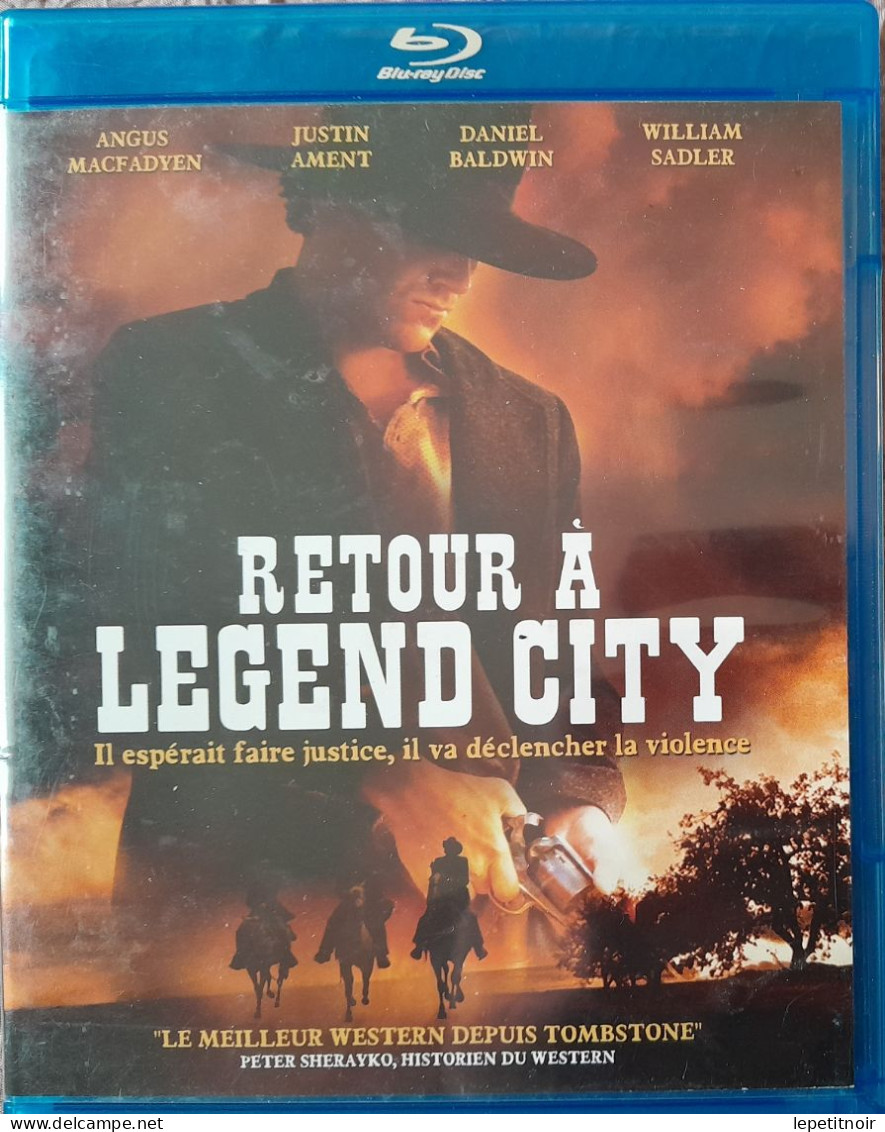 Blu-ray Western Retour à Legend City Daniel Baldwin - Western