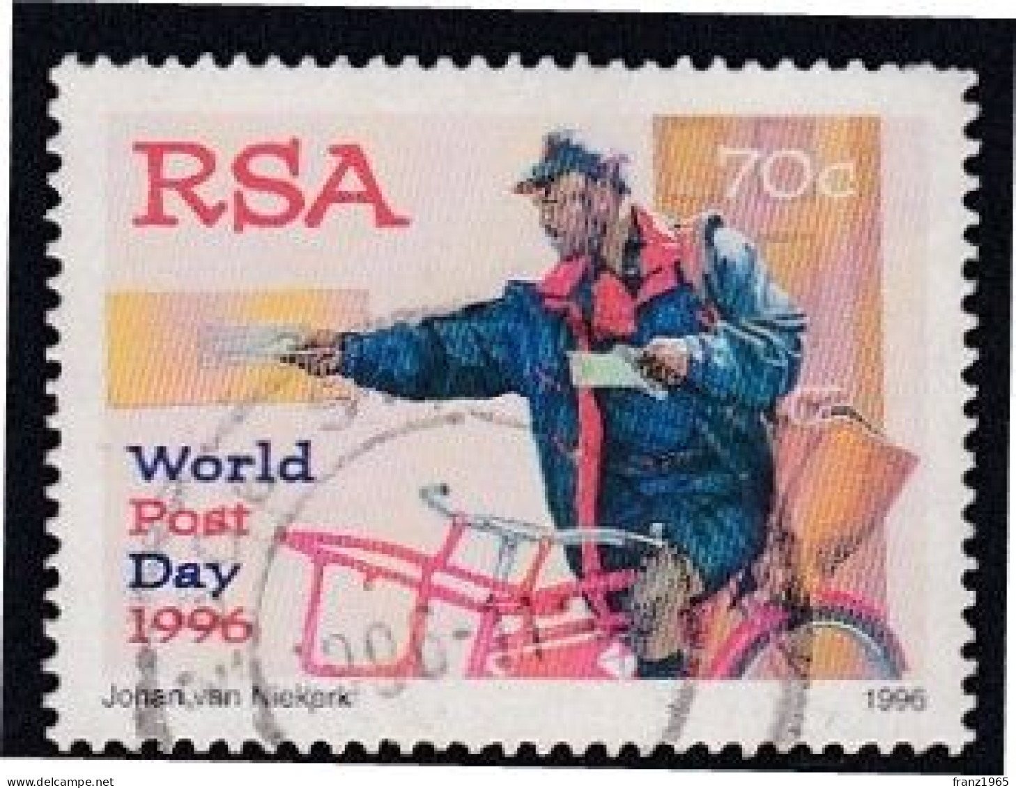 World Postal Day - 1996 - Oblitérés