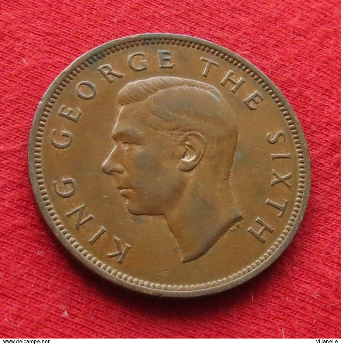 New Zealand 1 One Penny 1949 KM# 21 *VT Nova Zelandia Nuova Zelanda Nouvelle Zelande - Nieuw-Zeeland