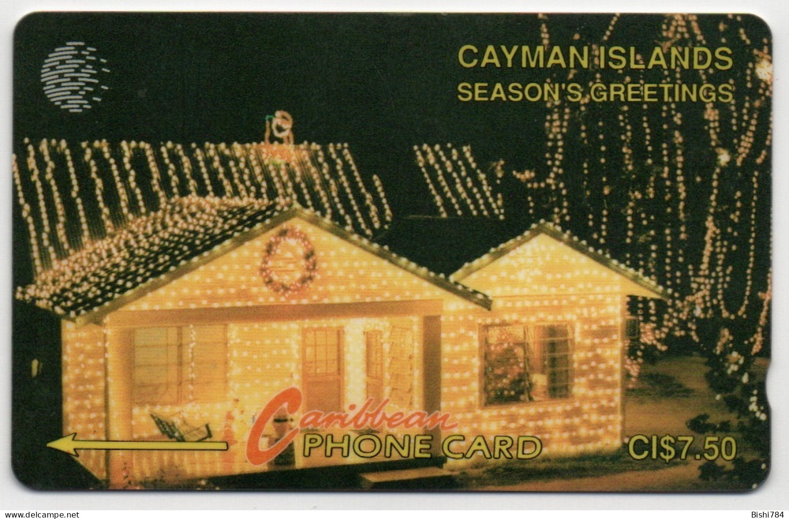 Cayman Islands - Seasons Greetings - 7CCIA - Islas Caimán