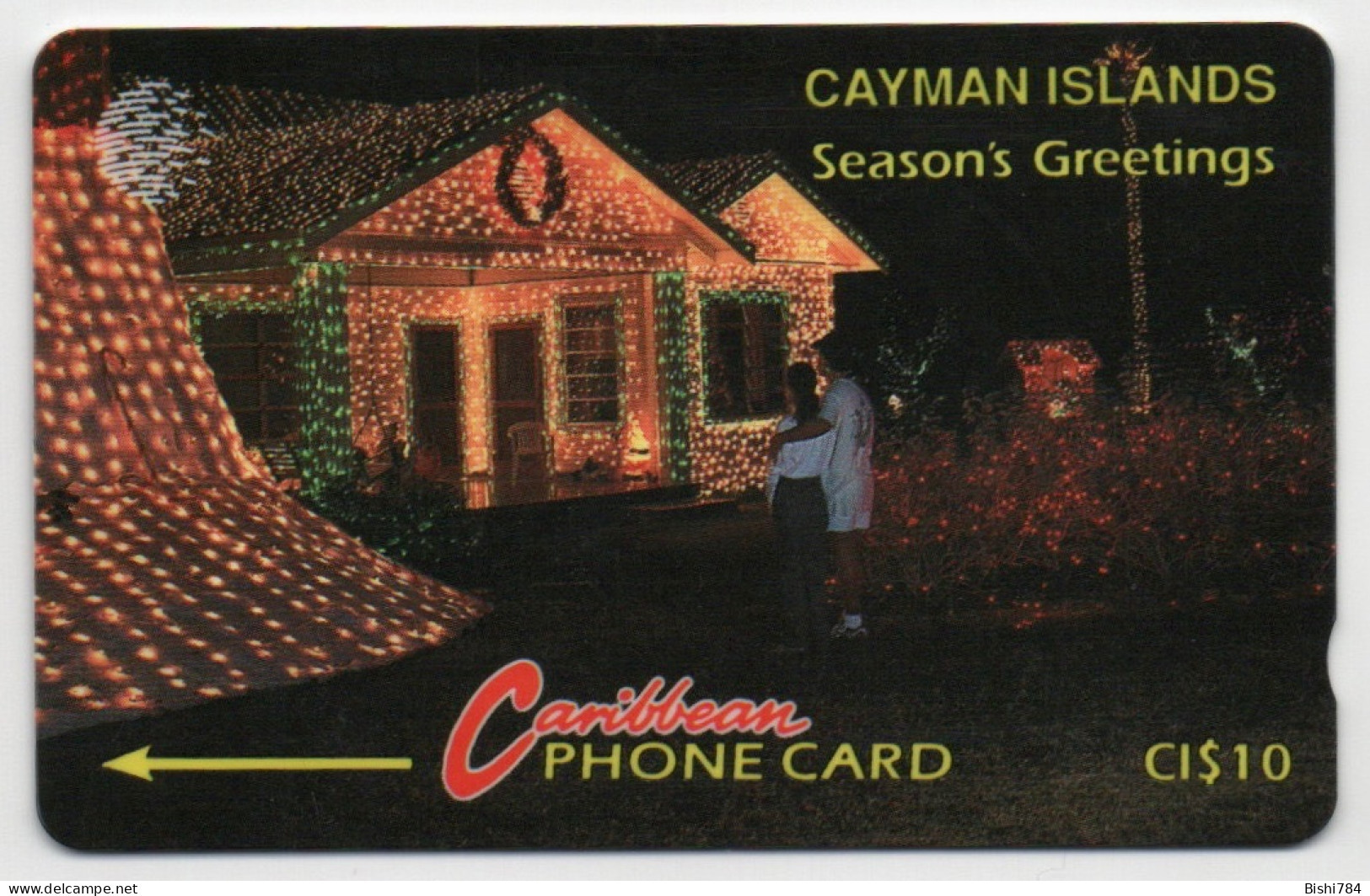 Cayman Islands - Seasons Greetings - 10CCIA - Isole Caiman