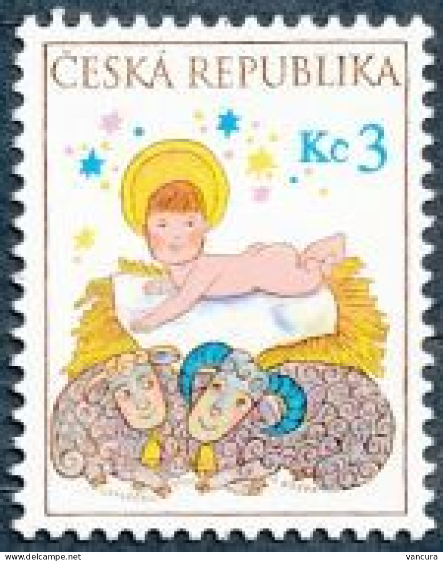 240 Czech Republic Christmas 1999 - Unused Stamps