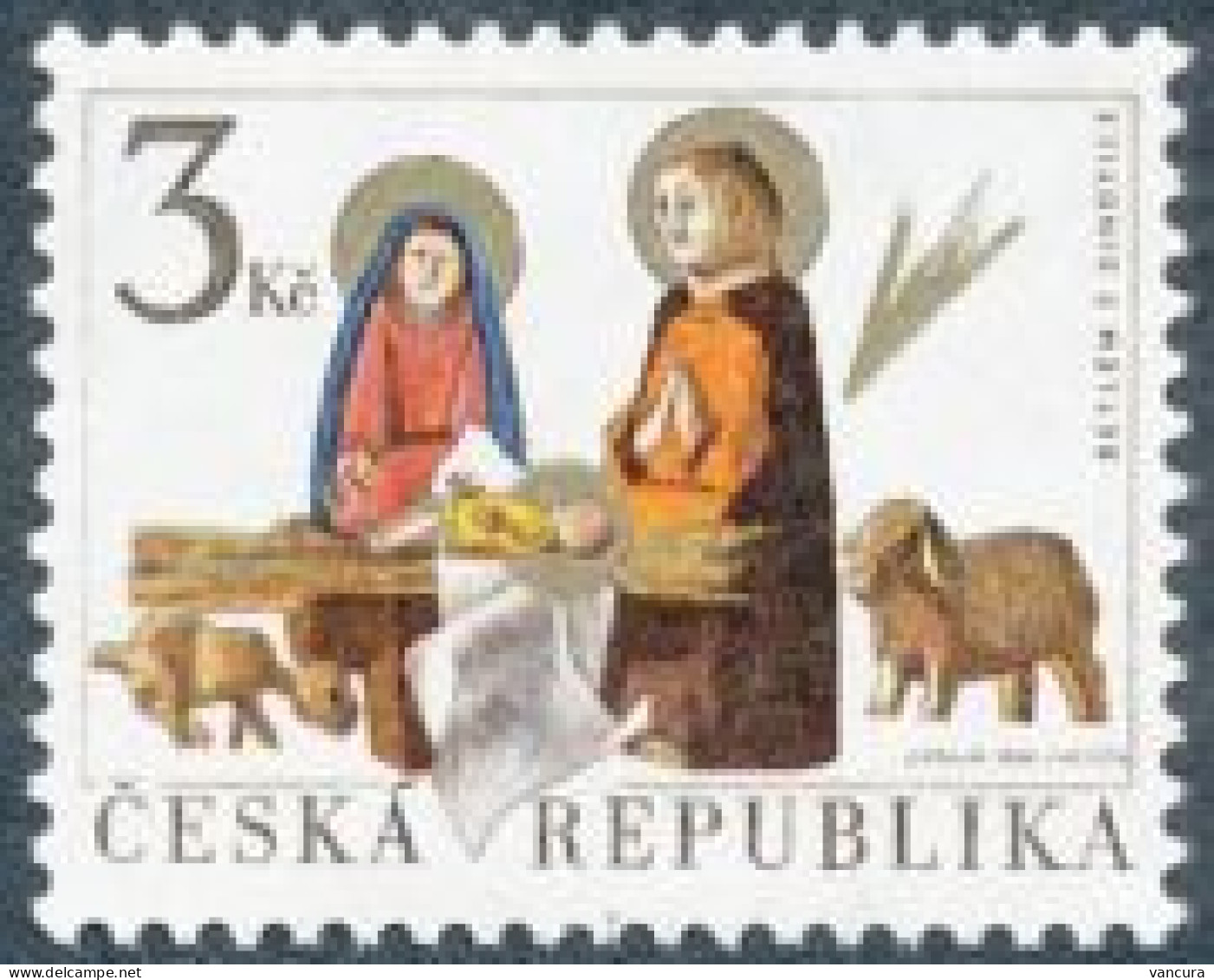 132 Czech Republic Christmas 1996 - Ongebruikt