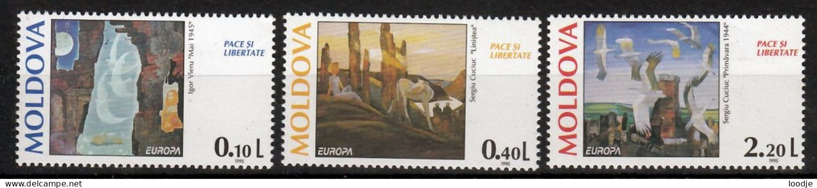 Moldavie Europa Cept 1995 Postfris - 1995