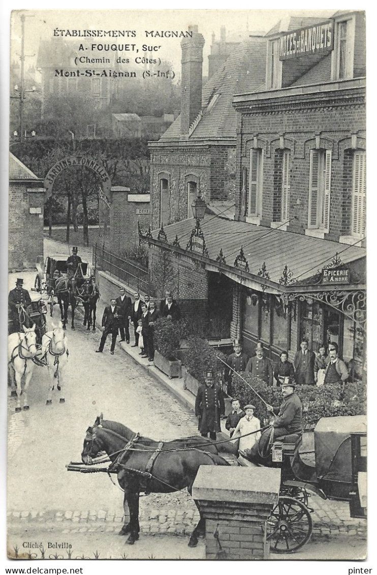 MONT SAINT AIGNAN - Etablissements Maignan A. FOUQUET - Mont Saint Aignan