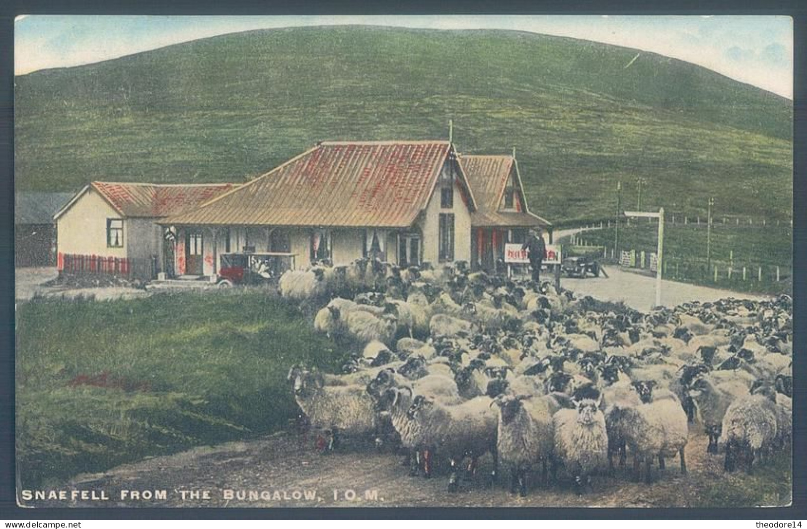 UK  I. O. M. SNAEFELL From The Bungalow - Isle Of Man