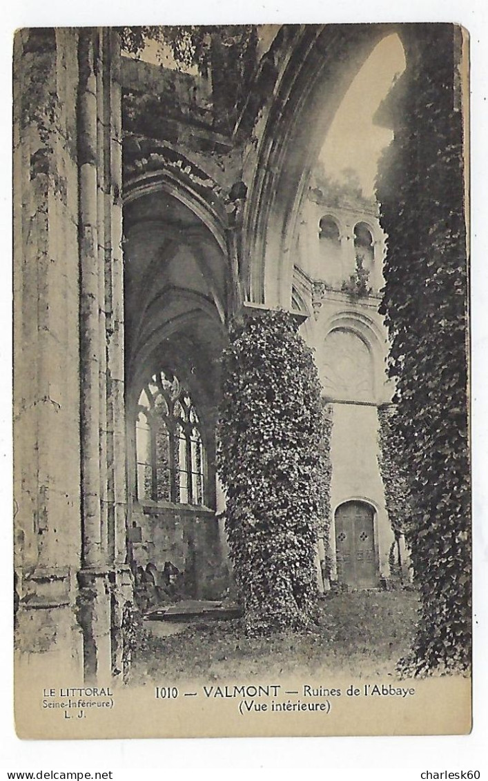 76 - Lot - Vrac - 18 CPA - Valmont - Abbaye - Château - Vivier - Donjon - Ruines - Chapelle - Rétable - Tombeau -Cascade