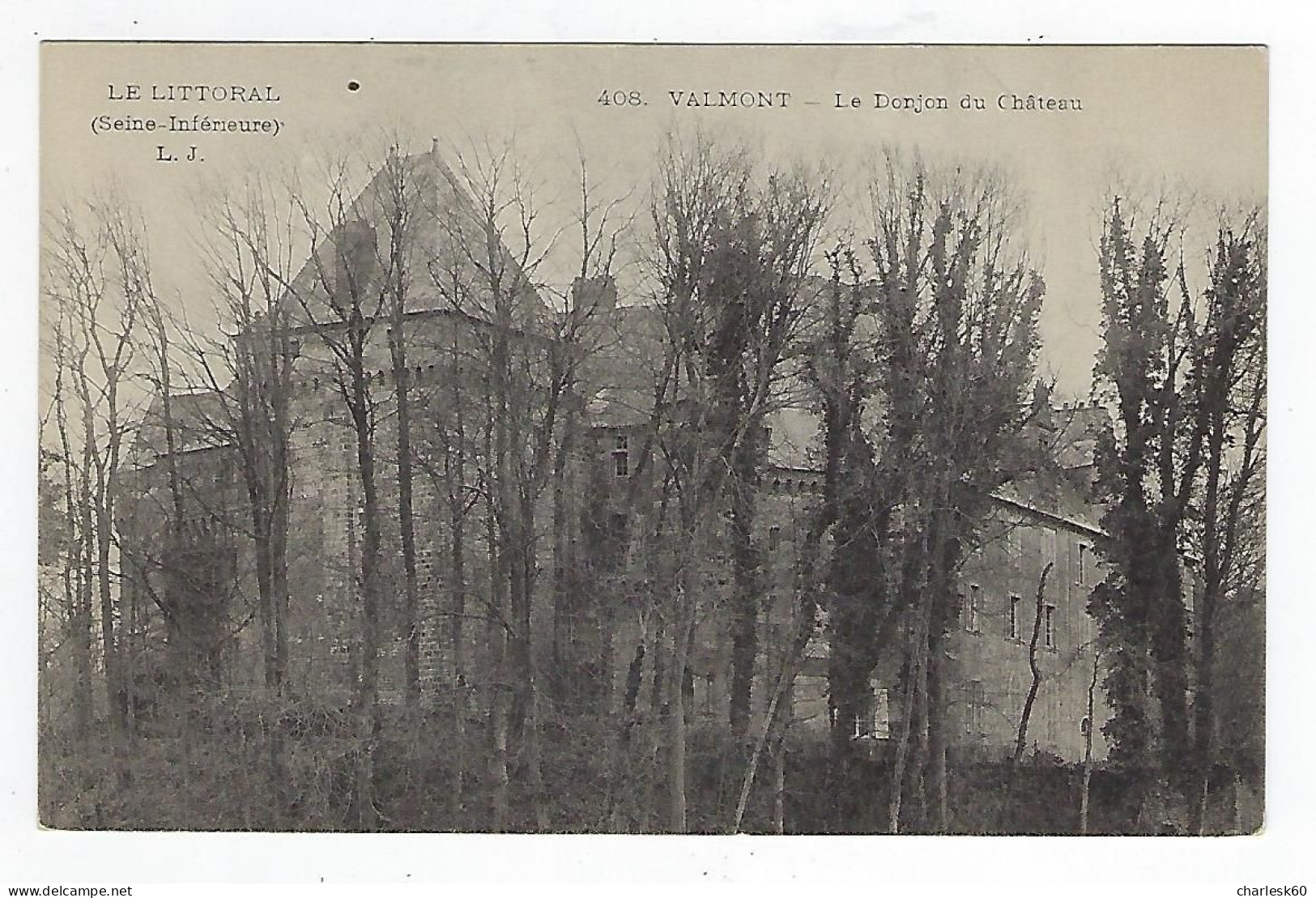 76 - Lot - Vrac - 18 CPA - Valmont - Abbaye - Château - Vivier - Donjon - Ruines - Chapelle - Rétable - Tombeau -Cascade