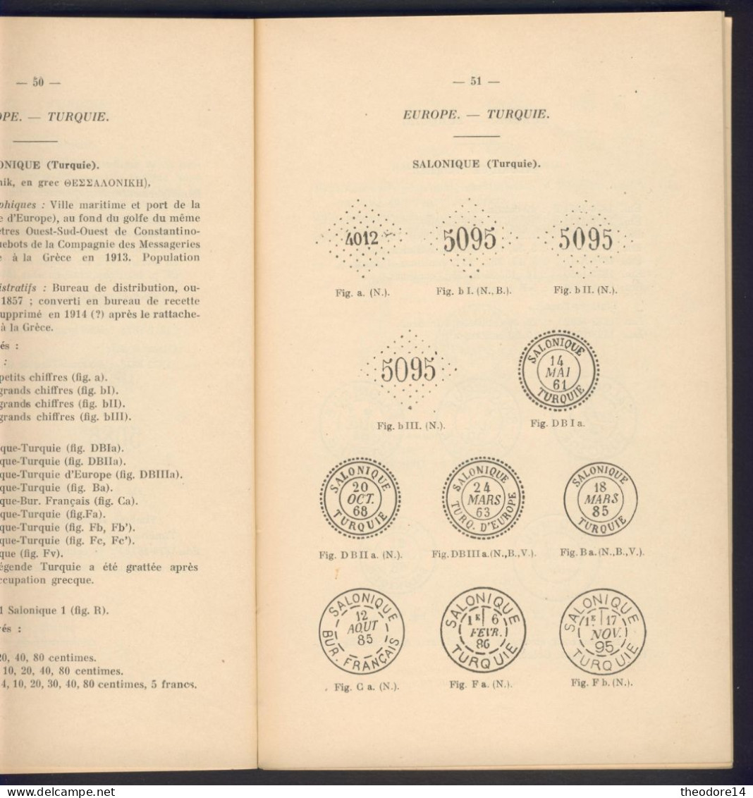 Catalogue 1924 Les Obliterations Des Bureaux Français à L'Etranger M. Langlois & L. François 149 Pages - Colonias Y Oficinas Al Extrangero