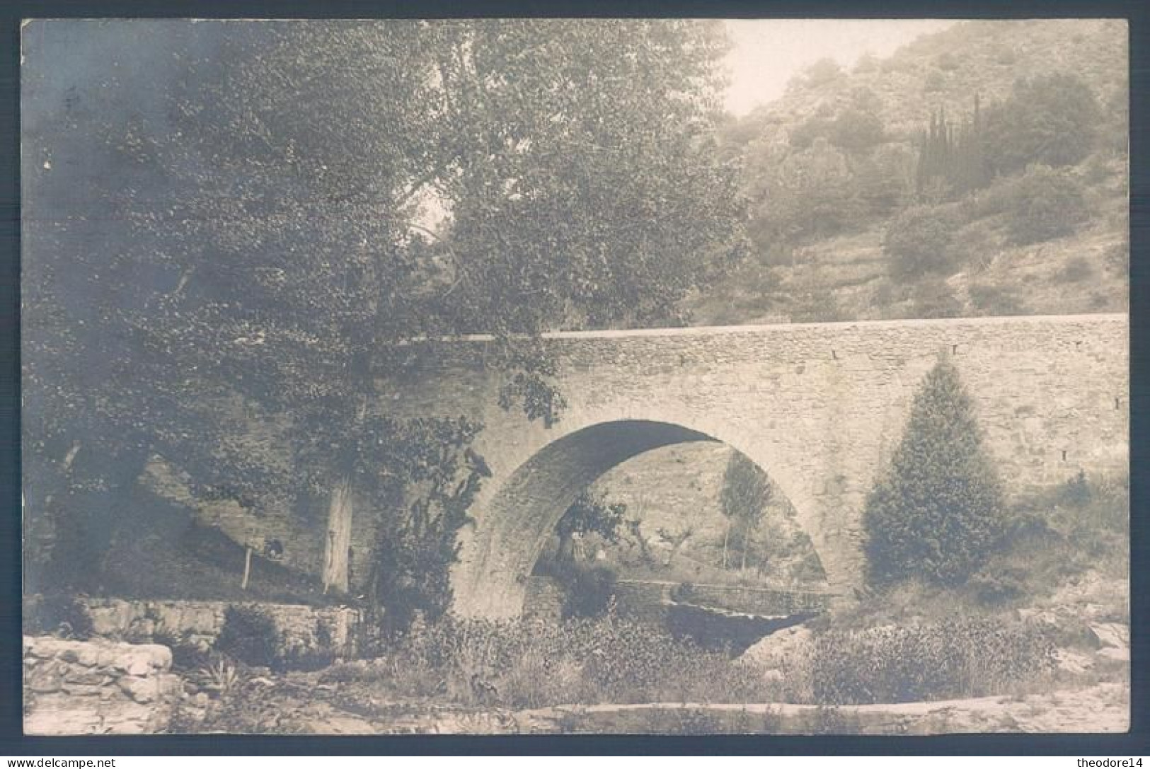 07 LE POUZIN Pont Carte Photo - Le Pouzin