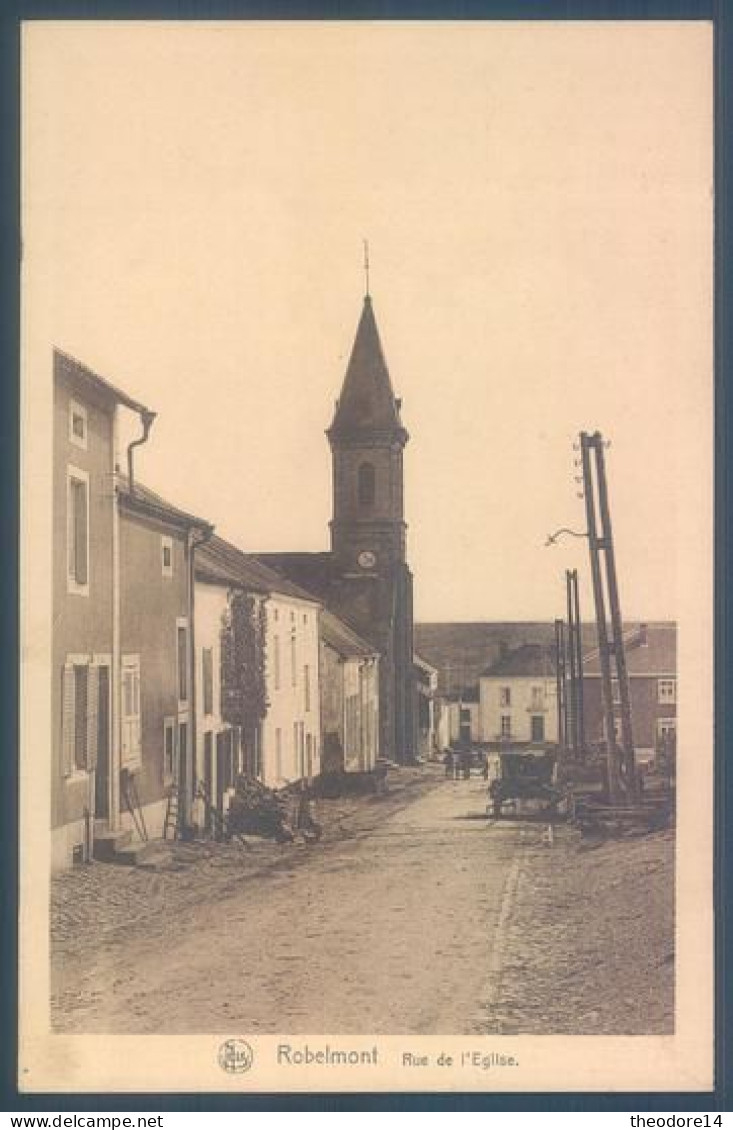 Belgique Luxembourg  ROBELMONT  Rue De L'Eglise - Meix-devant-Virton