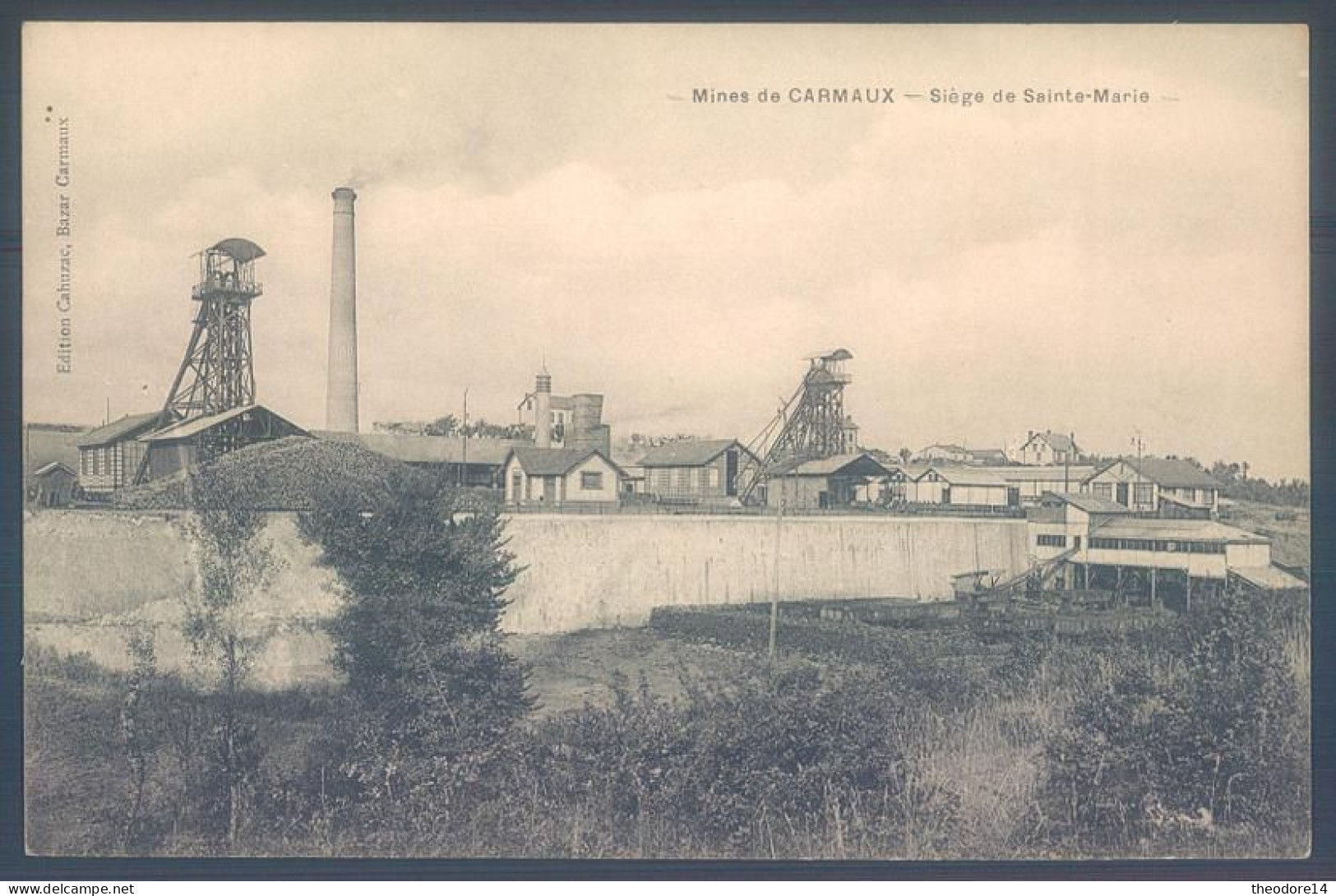 81 Mines De CARMAUX Siège De Sainte Marie - Carmaux