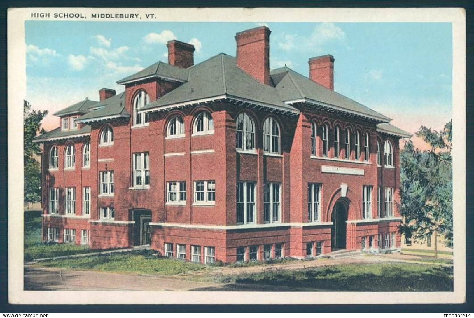 VT Vermont High School Middlebury - Autres & Non Classés
