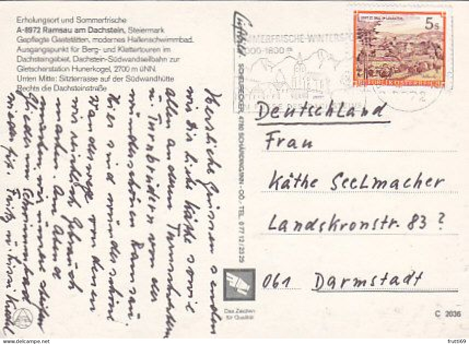 AK 193025 AUSTRIA - Ramsau Am Dachstein - Ramsau Am Dachstein