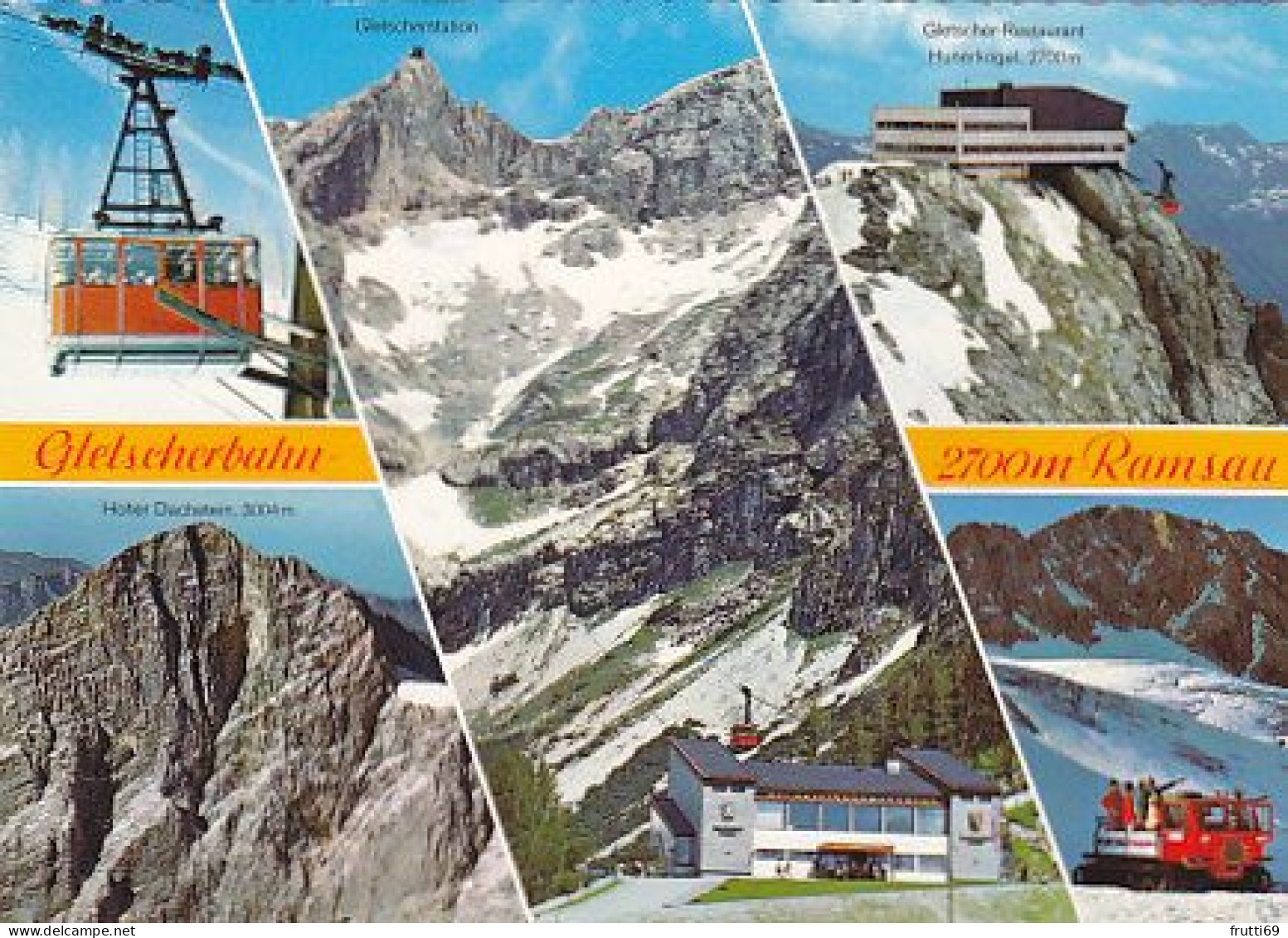 AK 193056  AUSTRIA - Ramsau Am Dachstein - Berg- Und Talstation Der Dachstein-Südwandbahn - Ramsau Am Dachstein