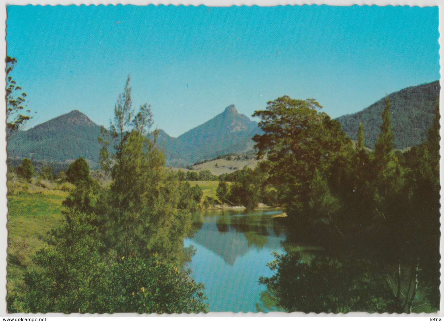 Australia NEW SOUTH WALES NSW Mt Warning From Tweed River MURWILLUMBAH Murray Views W2  Postcard C1970s - Northern Rivers