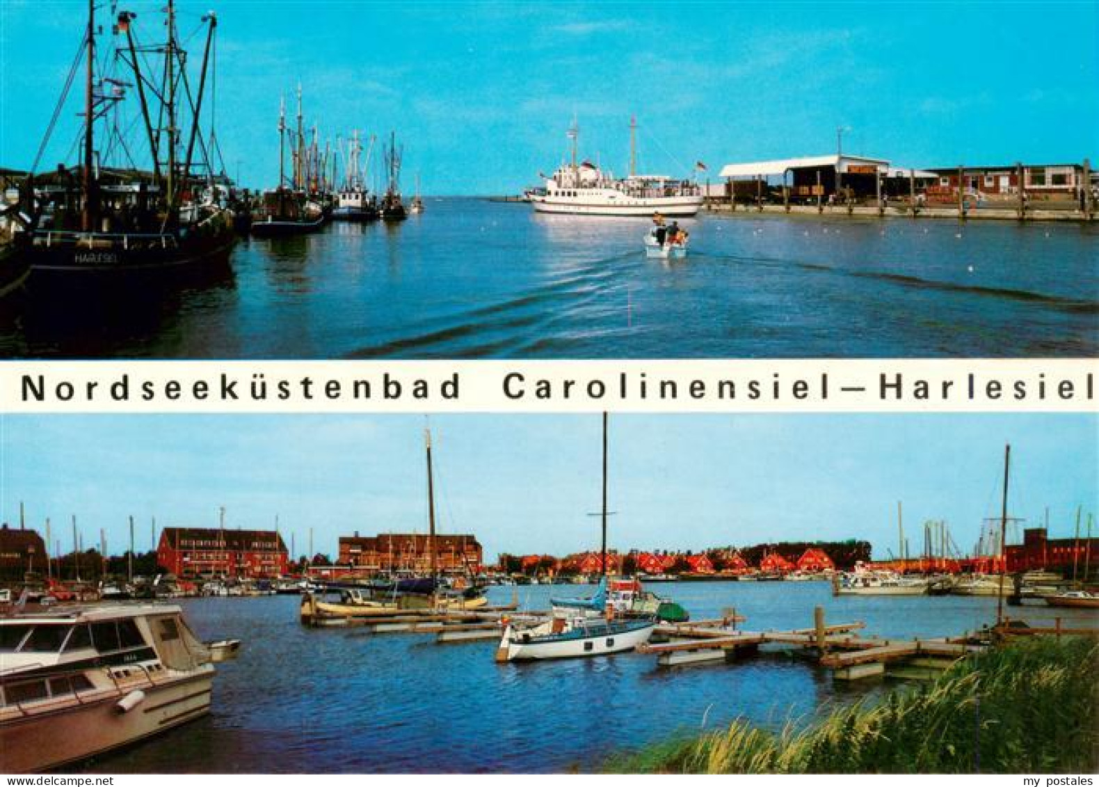 73907831 Carolinensiel-Harlesiel Ostfriesland Hafenpartie Und Yachthafen - Wittmund