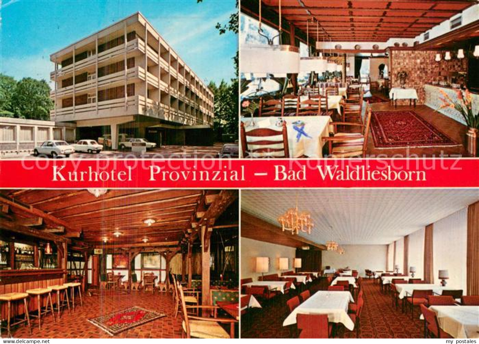 73727659 Bad Waldliesborn Kurhotel Provinzial Gastraeume Bar Bad Waldliesborn - Lippstadt