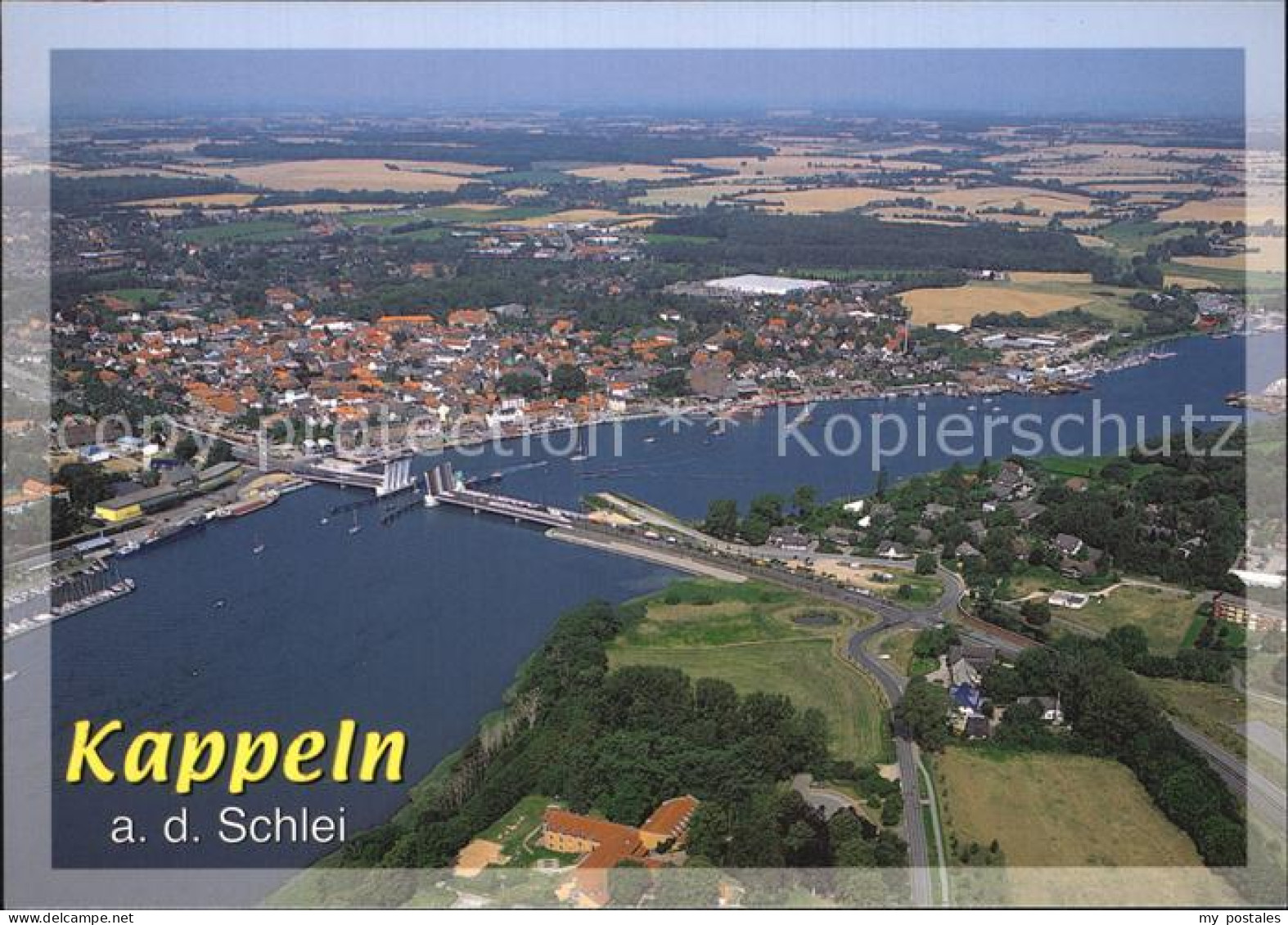72424178 Kappeln Schlei Fliegeraufnahme Ellenberg - Kappeln / Schlei