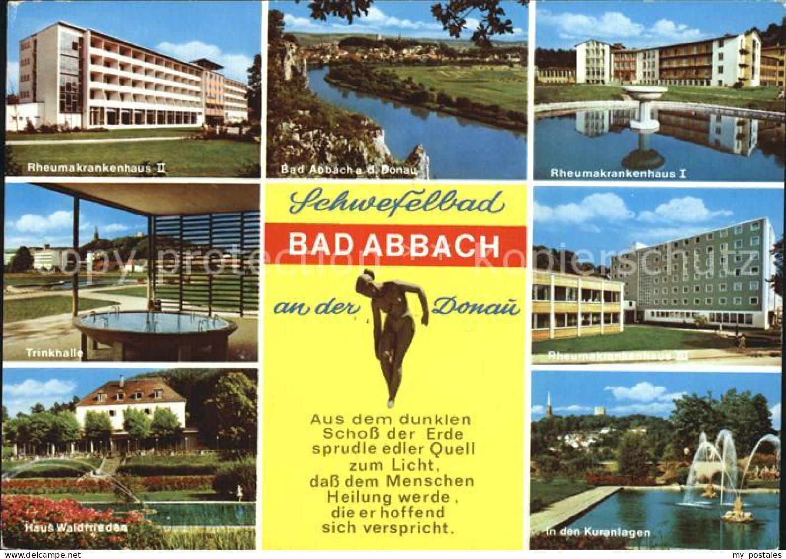 72424126 Bad Abbach Rheumakrankenhaus I II Und III Donaupartie Trinkhalle Haus W - Bad Abbach