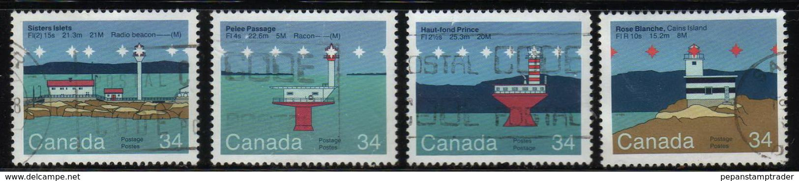 Canada - #1063-66(4) - Used - Used Stamps