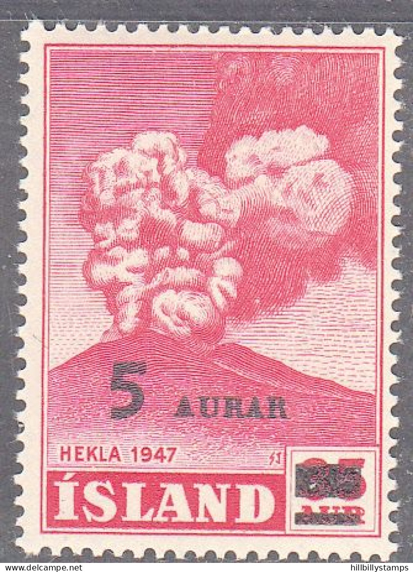 ICELAND  SCOTT NO 283  MNH   YEAR  1954 - Unused Stamps
