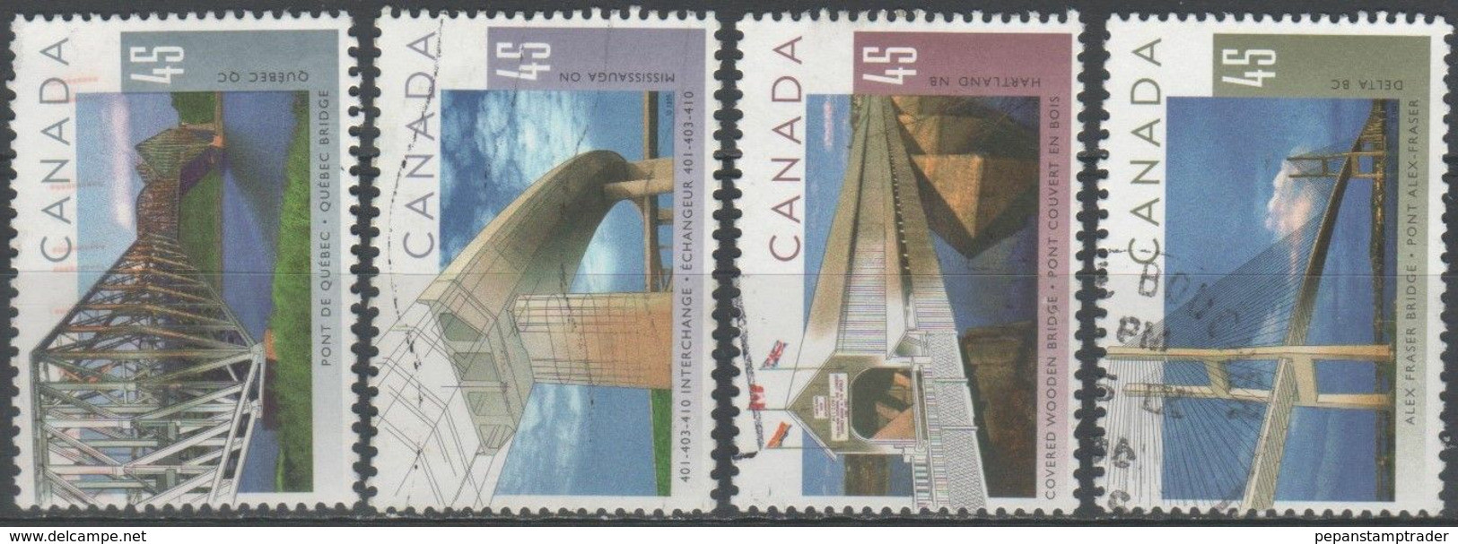 Canada - #1570-73(4) - Used - Oblitérés