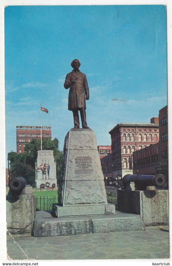 Downtown Hamilton - Monument In Gore Park  - (Ontario, Canada) - 1962 - Hamilton