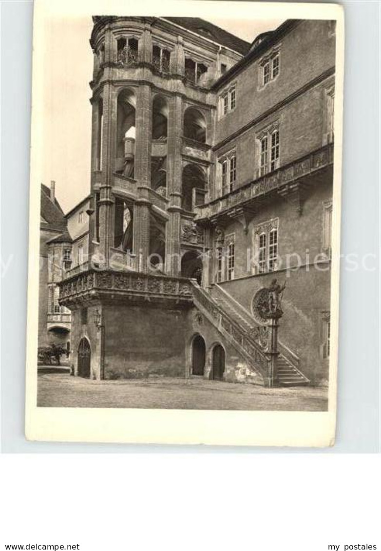 72413246 Torgau Schloss Hartenstein Treppenhaus Baumeister Konrad Krebs Torgau - Torgau