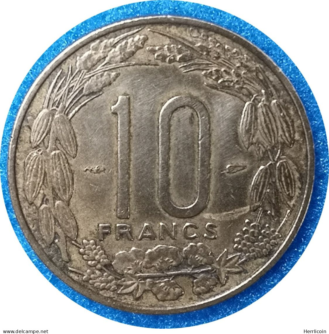 Monnaie Afrique Equatoriale Française -  Cameroun 1958 - 10 Francs - Afrique Equatoriale Française (Cameroun)