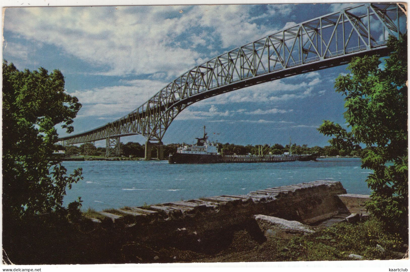 Sarnia - The Bluewater International Bridge Connecting Sarnia To Port Huron - St. Clair River - (Ontario, Canada) - 1983 - Sarnia