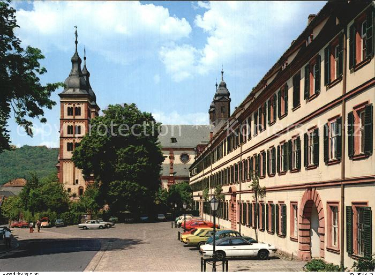 72409106 Amorbach Miltenberg Kirchenpartie  - Amorbach