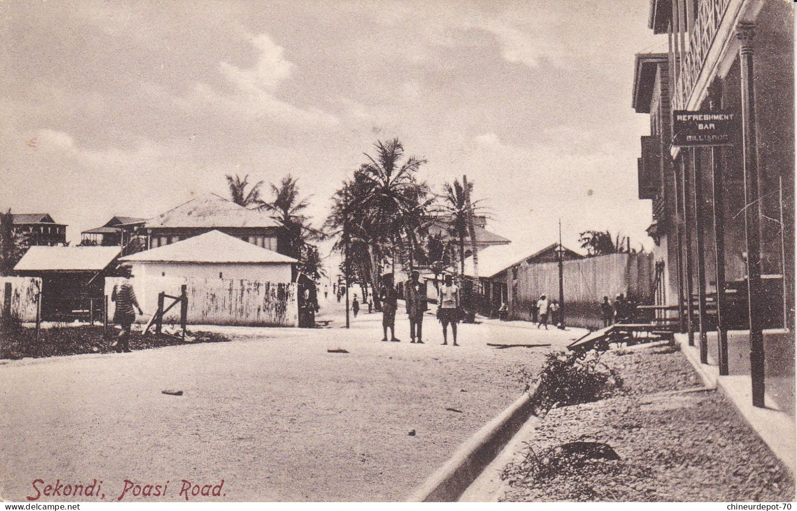 Sekondi Poasi Road REFRESHMENT BAR Gold Coast GHANA - Ghana - Gold Coast