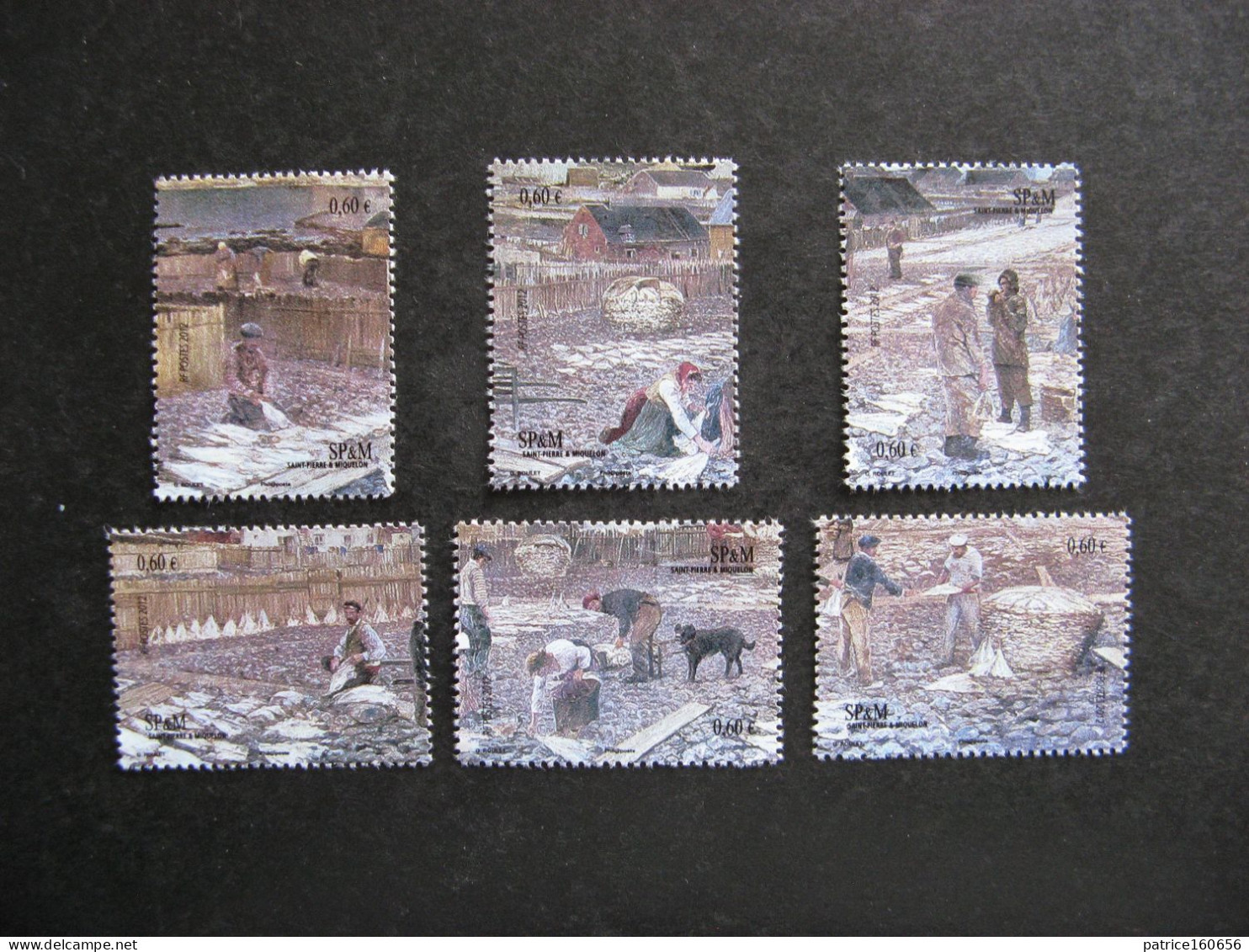 Saint Pierre Et Miquelon: TB Série N° 1042 Au N°1047, Neuve XX. - Unused Stamps