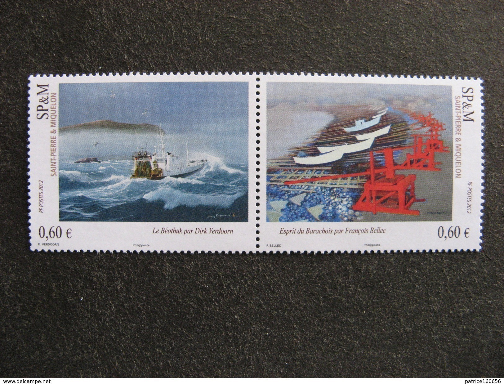 Saint Pierre Et Miquelon: TB Bande N° 1053/1054, Neuve XX. - Unused Stamps