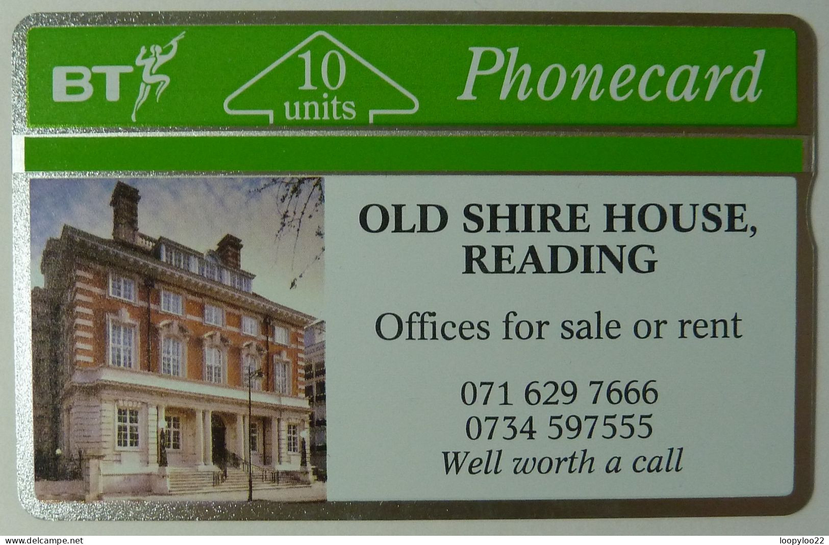 UK - Great Britain - BT & Landis & Gyr - BTP081 - Old Shire House, Reading - 243C - 5450ex - Mint - BT Private Issues