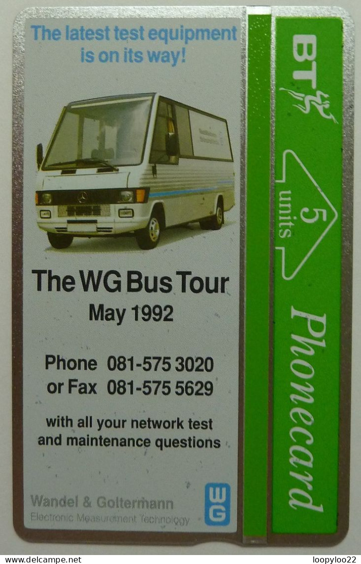 UK - Great Britain - BT & Landis & Gyr - BTP086 - Wandel & Golterman Bus Tour - 243C - 500ex - Mint - BT Edición Privada