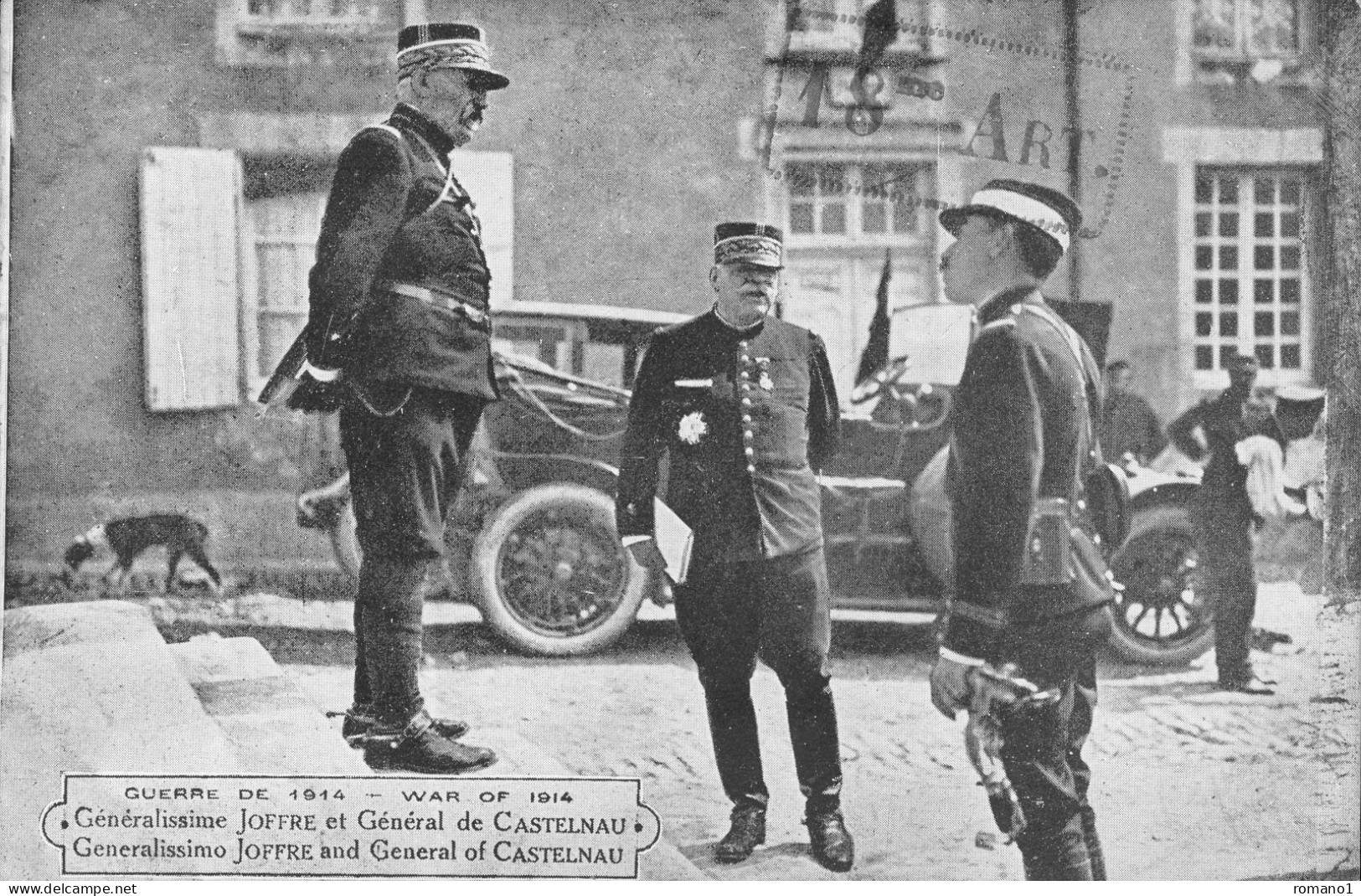 66)  Guerre De 1914  Généralisme JOFFRE  Et Général CASTELNAU - Rivesaltes