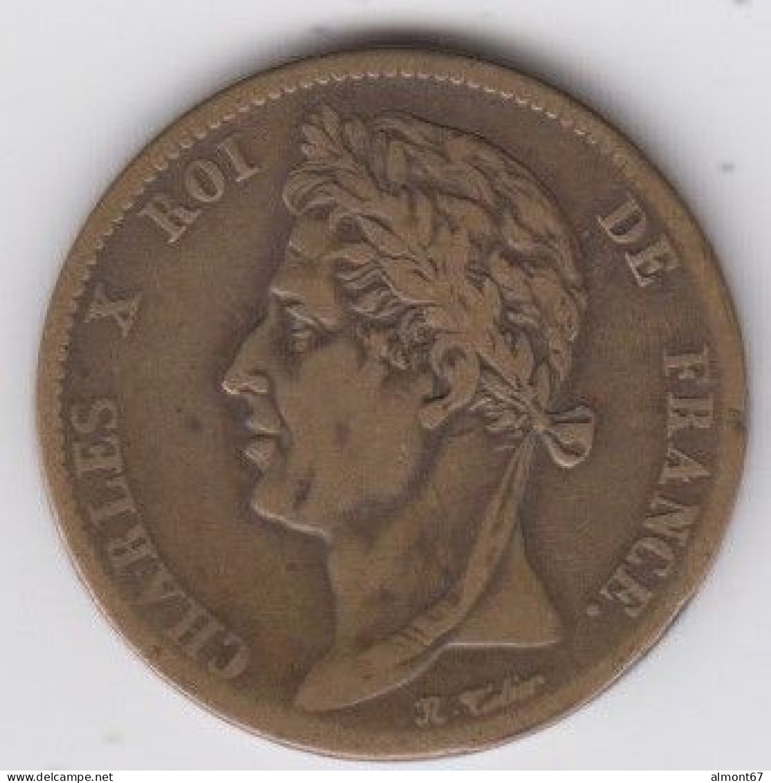 Colonies - Charles X  - 5 Cent.  1828 A - Other & Unclassified