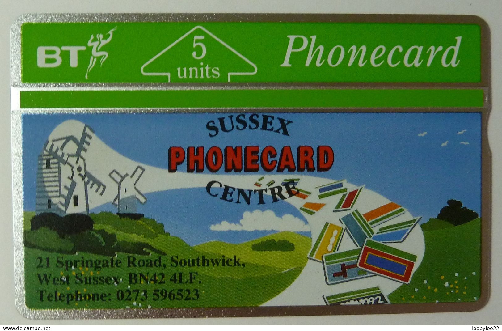UK - Great Britain - BT & Landis & Gyr - BTP098 - Sussex Phonecard Centre - 224E - 500ex - Mint - BT Emissions Privées