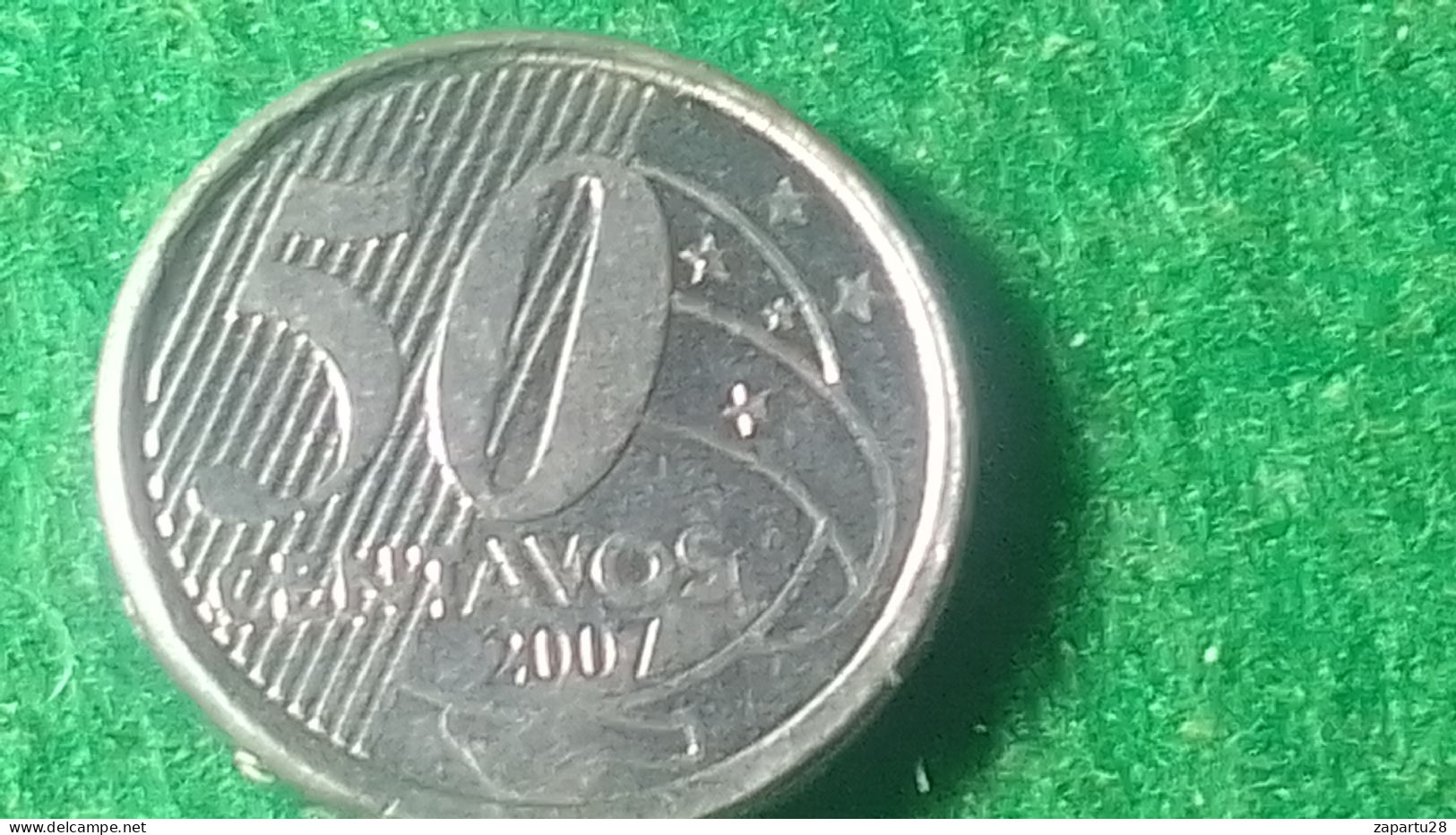 BREZİLYA -2007   50 CENTAVOS - Brésil