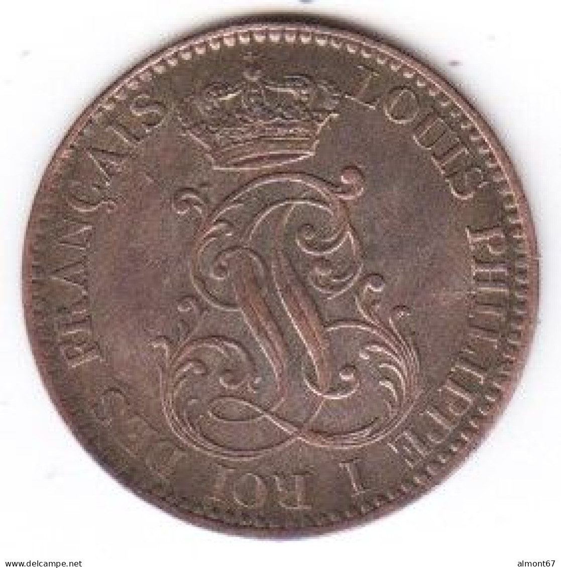 Louis Philippe I - Guyane Française   - 10 Cent.  1846 A - Guyane Française