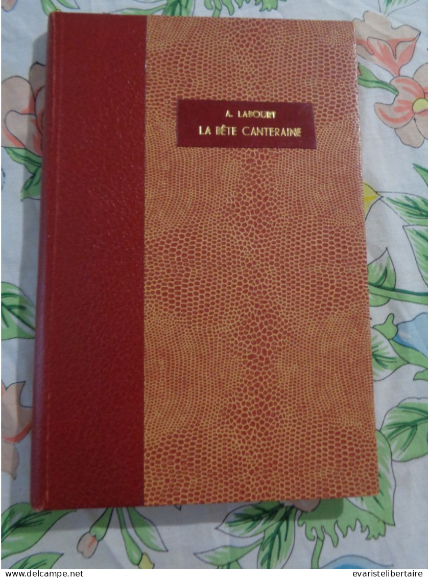 La Bête Canteraine  Par A Labourt ,légende Picarde - Picardie - Nord-Pas-de-Calais