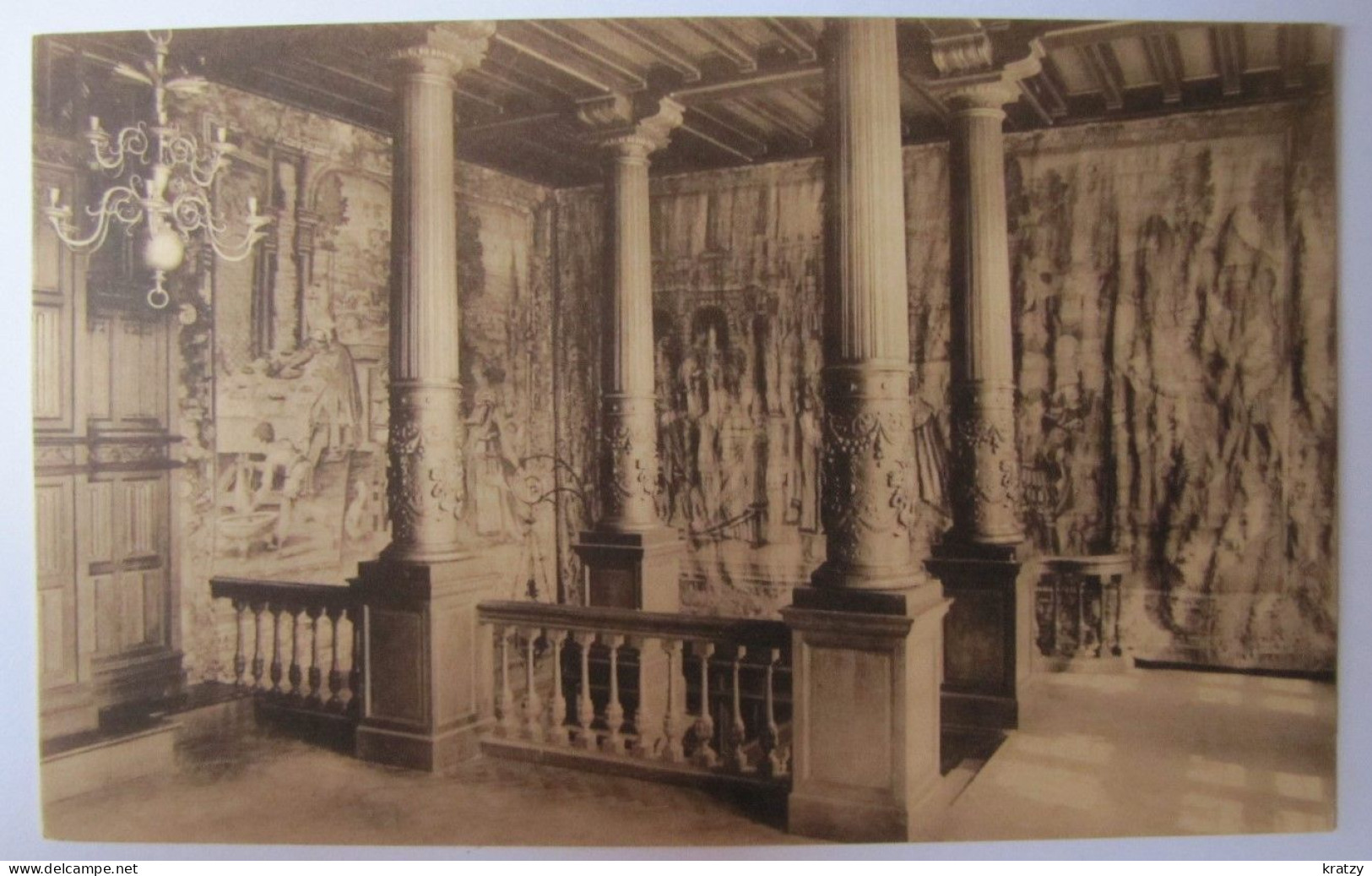 BELGIQUE - BRABANT FLAMAND - LENNIK - Château De Gaesbeek - Salle Des Archives - Lennik